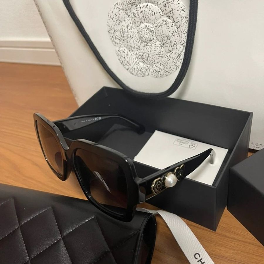 【預購】麗睛眼鏡 Chanel【可刷卡分期】香奈兒 CH5479 愛心 珍珠 山茶花 小香太陽眼鏡 香奈兒熱賣款 小香眼鏡-9