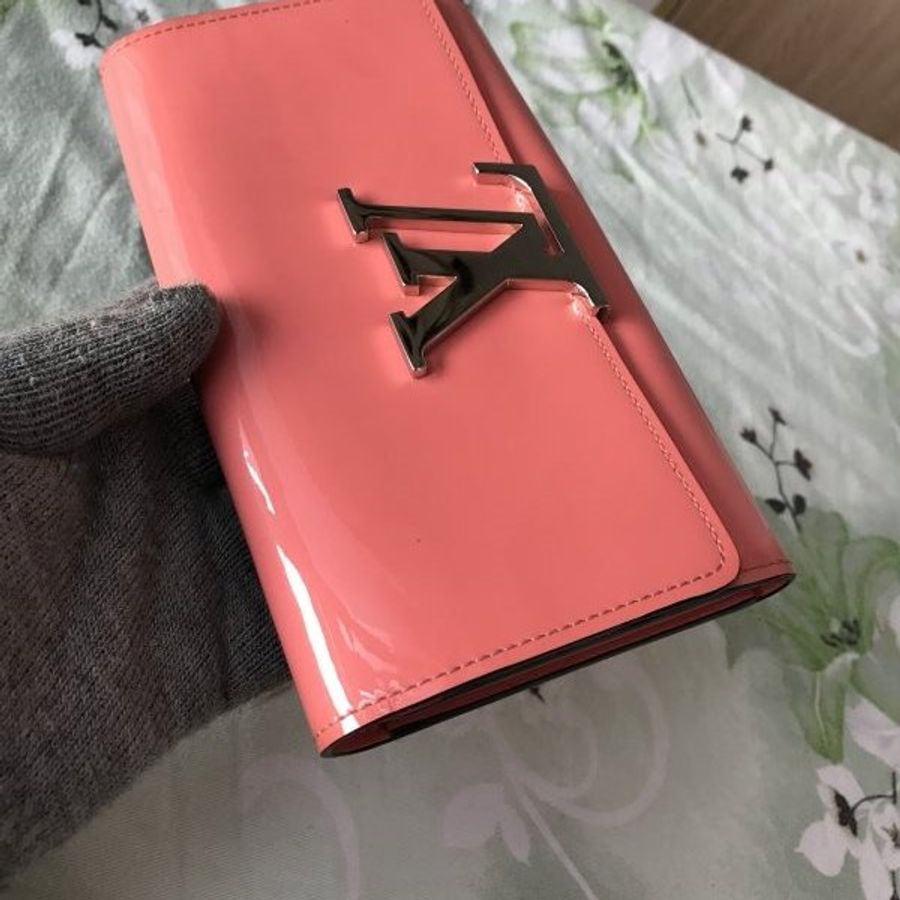 LV 路易威登 Louis Vuitton Monogram Vernis Portefeuille Louise Wallet / Purse  皮夾 / 手拿包 / 錢包-11