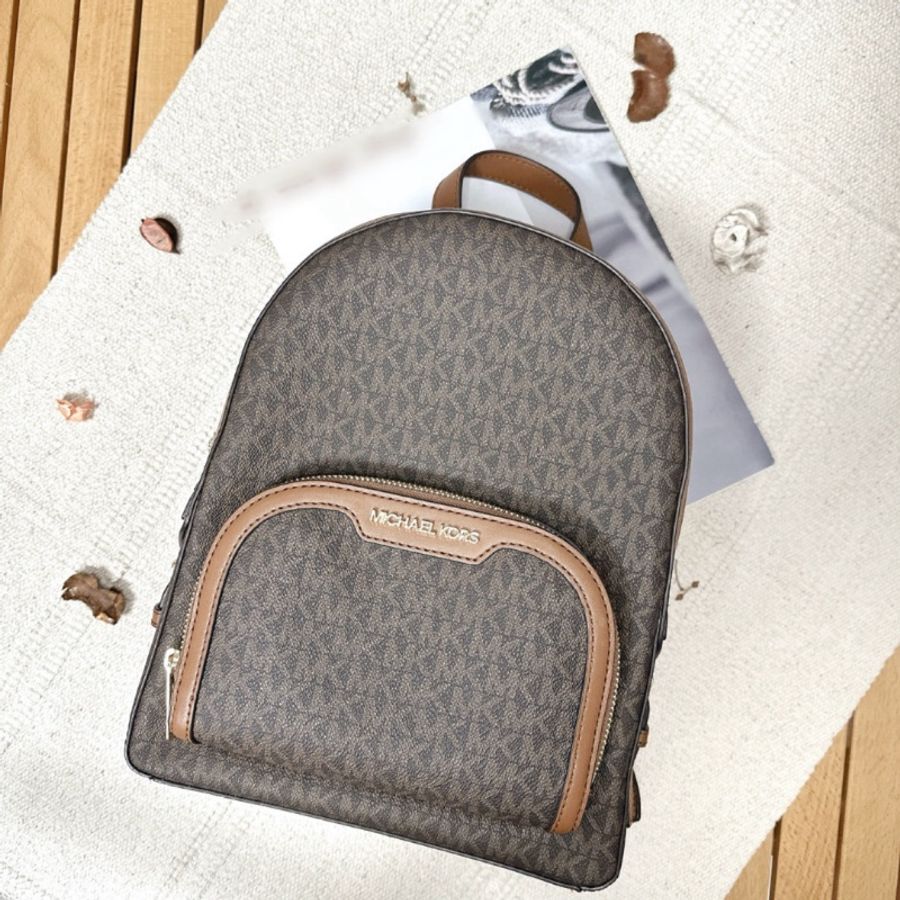 Michael Kors MK經典老花後背包 電腦包 文書包 公事包-5