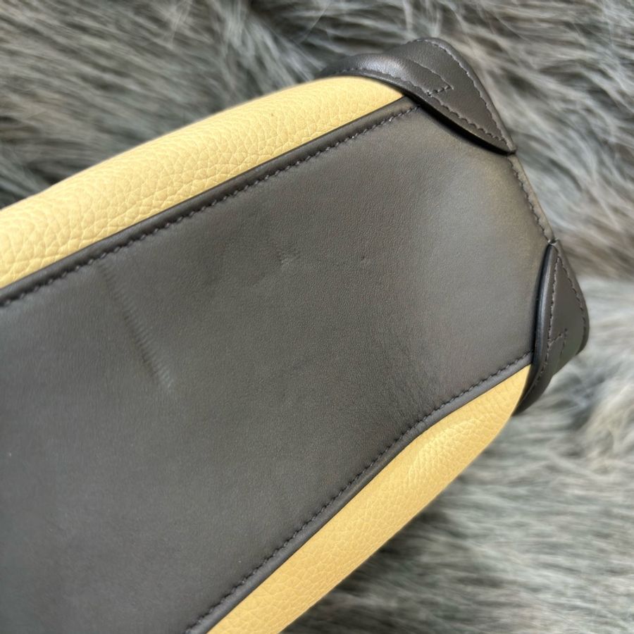 CELINE NANO LUGGAGE 大象灰 象牙白 墨藍色 荔枝皮 手提包 肩背包 斜背包 笑臉包 冏包-25