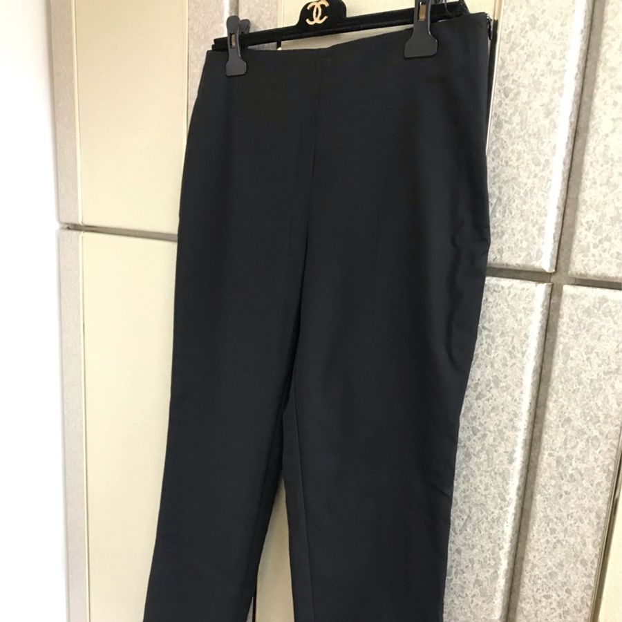 5）全新Missoni正品黑色質感8-9分褲 44號-6