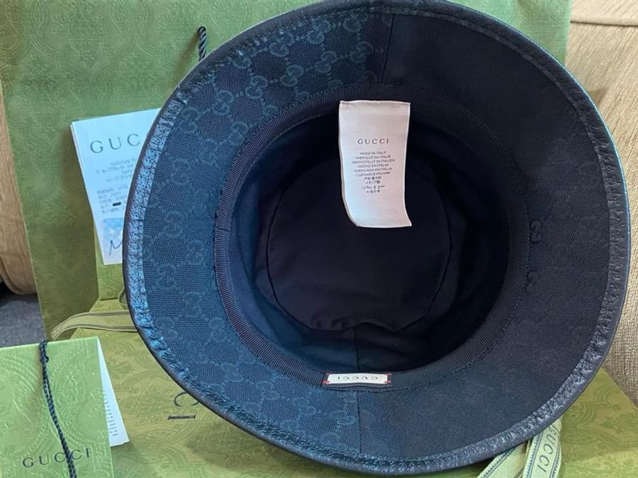 GUCCI 754112 帆布漁夫帽-15