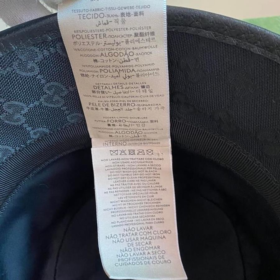 GUCCI 754112 帆布漁夫帽-17