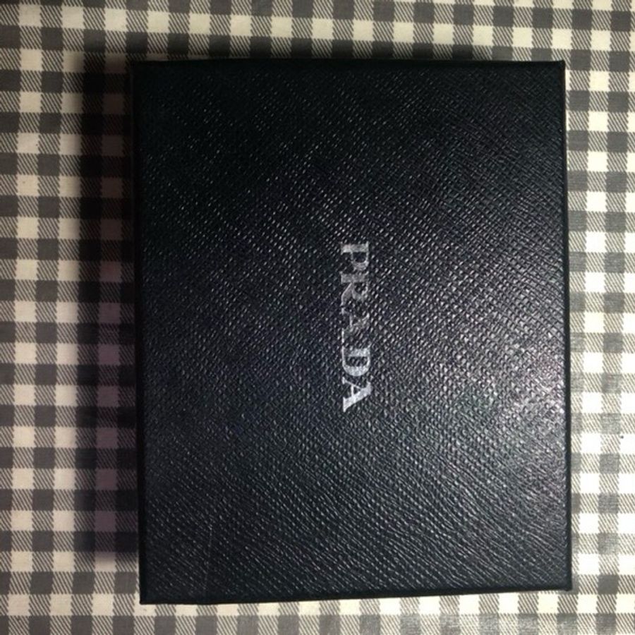 Prada/Saffiano/牛皮/皮夾/二手/正品/精品-19