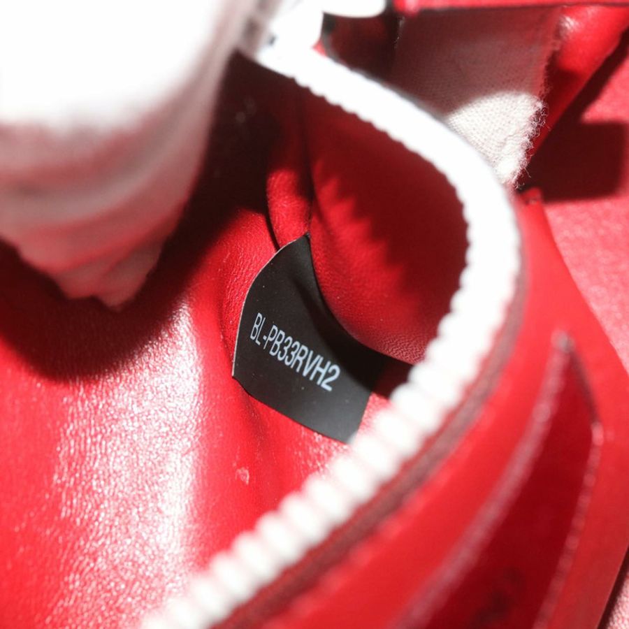 【日本直送】VALENTINO 鉚釘單肩包 羊皮 紅白配色 正品 ar10772-10