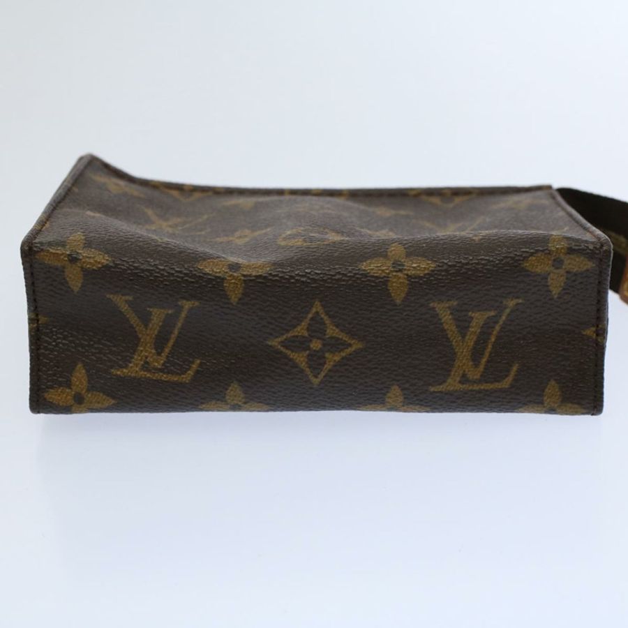 【日本直送】路易威登 Monogram Poche Toilette 15 手拿包 M47546 LV Auth th4338-5