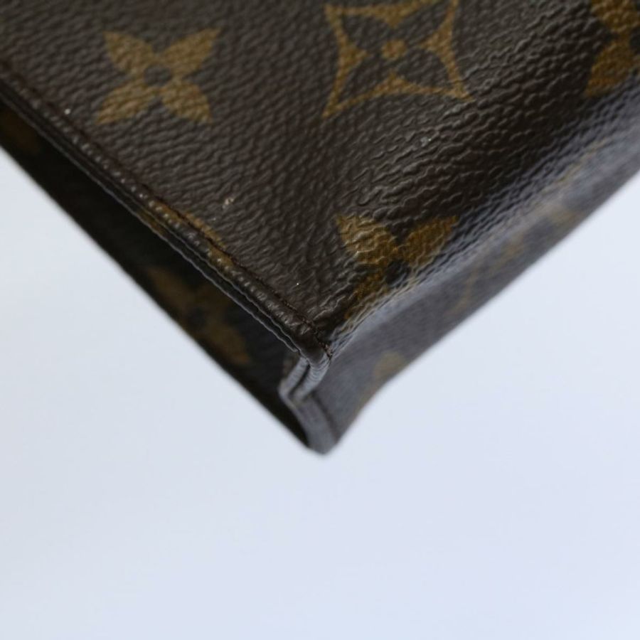 【日本直送】路易威登 Monogram Poche Toilette 15 手拿包 M47546 LV Auth th4338-6