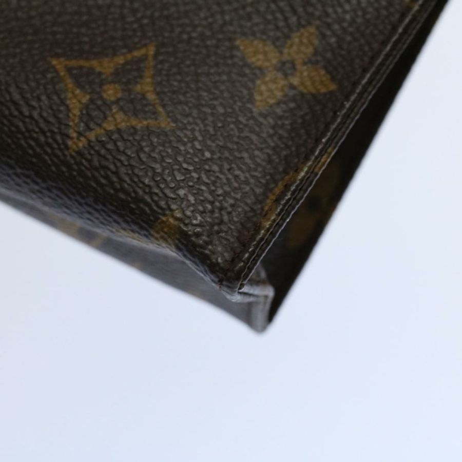 【日本直送】路易威登 Monogram Poche Toilette 15 手拿包 M47546 LV Auth th4338-13