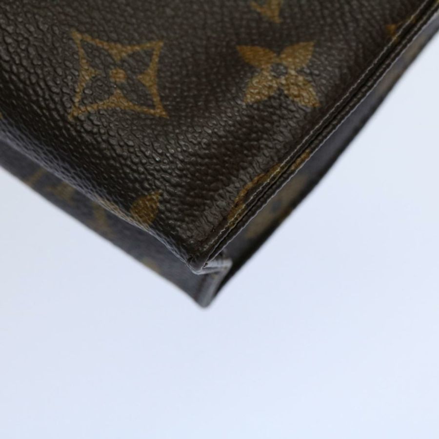 【日本直送】路易威登 Monogram Poche Toilette 15 手拿包 M47546 LV Auth th4338-15