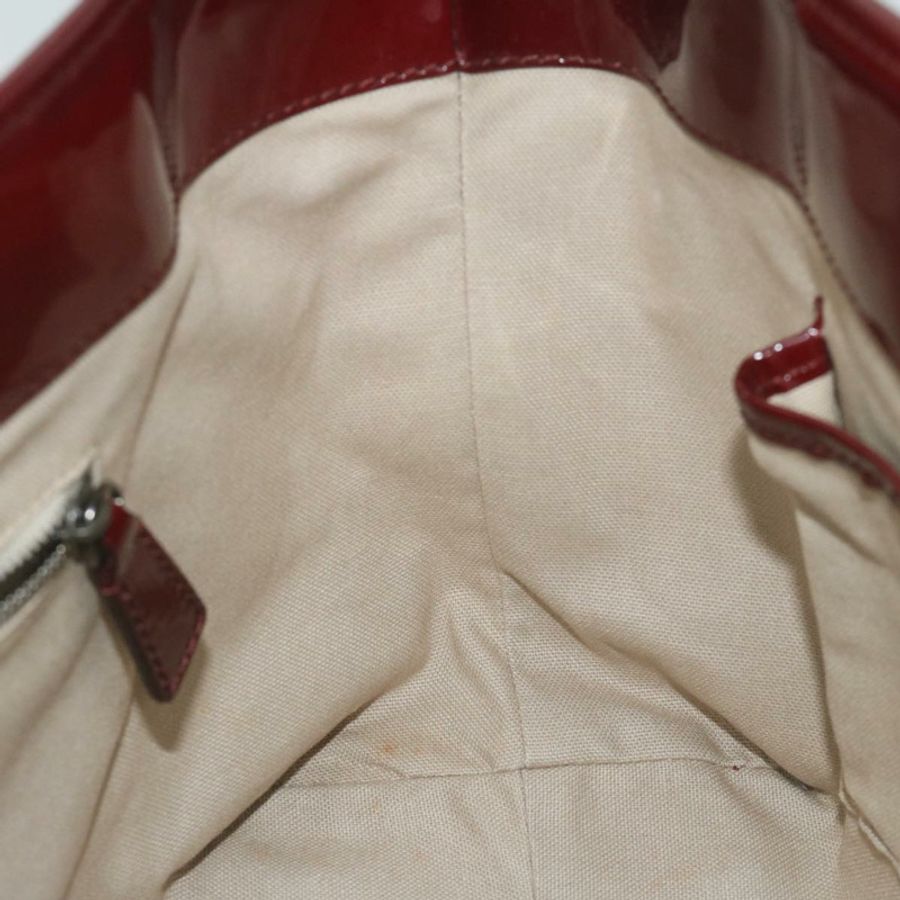 【日本直送】BURBERRY Nova 格紋手提包 PVC 皮革 紅色 正品 hk959-18
