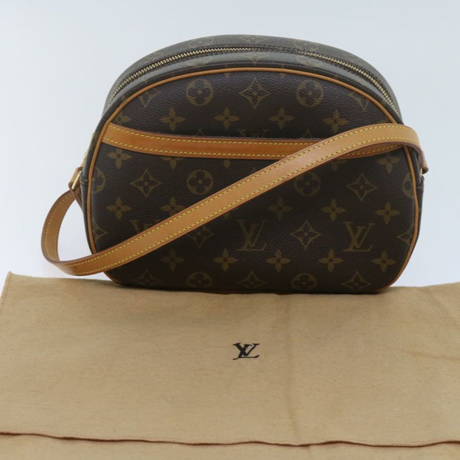 【日本直送】路易威登 Monogram Blois 肩背包 M51221 LV Auth am5456-11