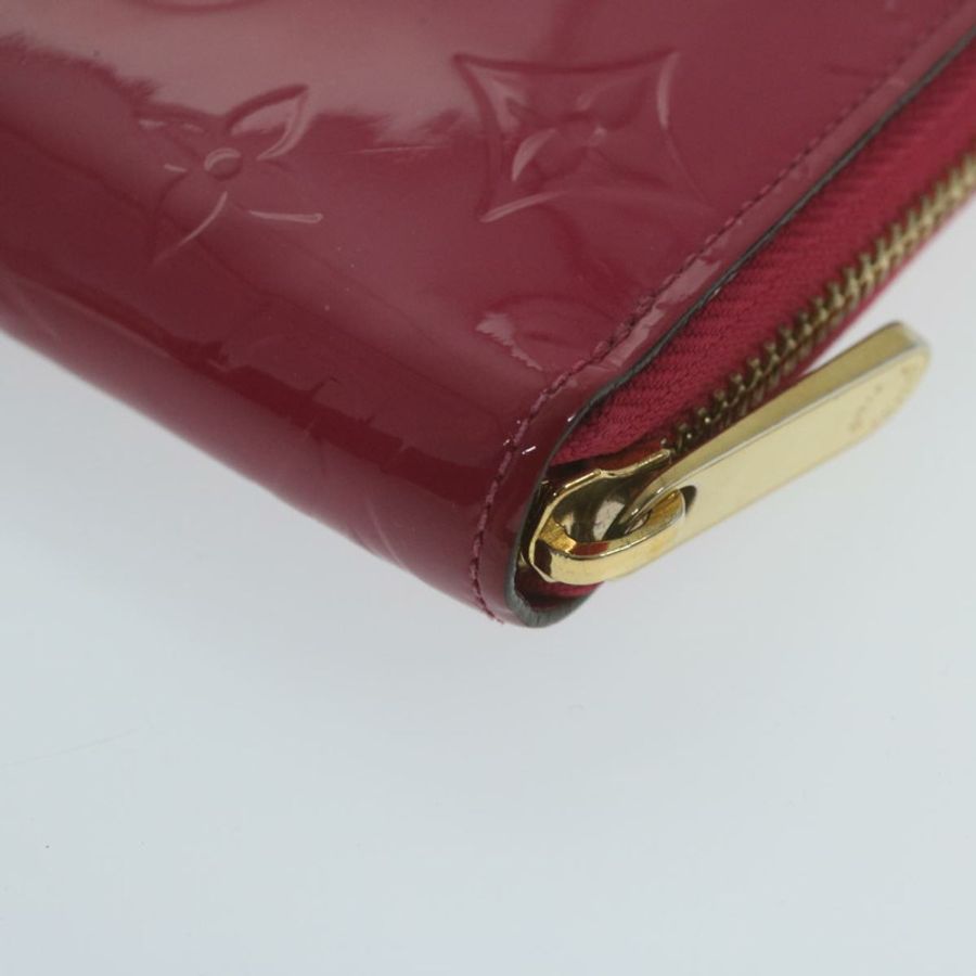 【日本直送】路易威登 Monogram Vernis Zippy 錢包 粉紅色 M93058 LV Auth am5708-6