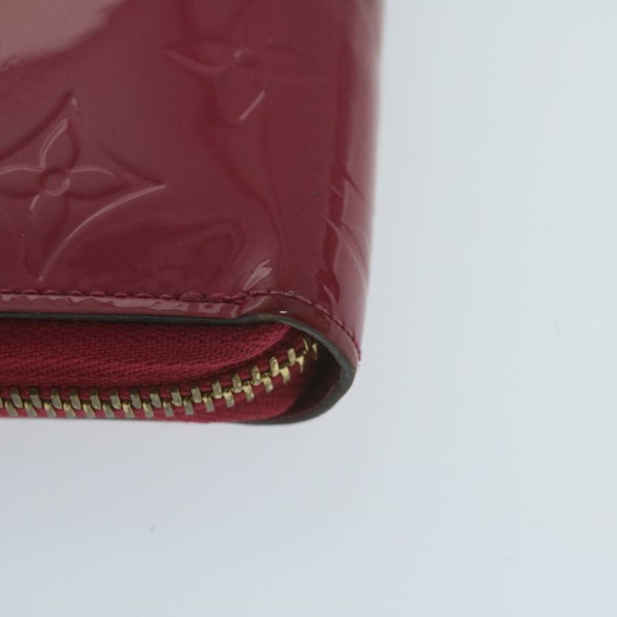 【日本直送】路易威登 Monogram Vernis Zippy 錢包 粉紅色 M93058 LV Auth am5708-15