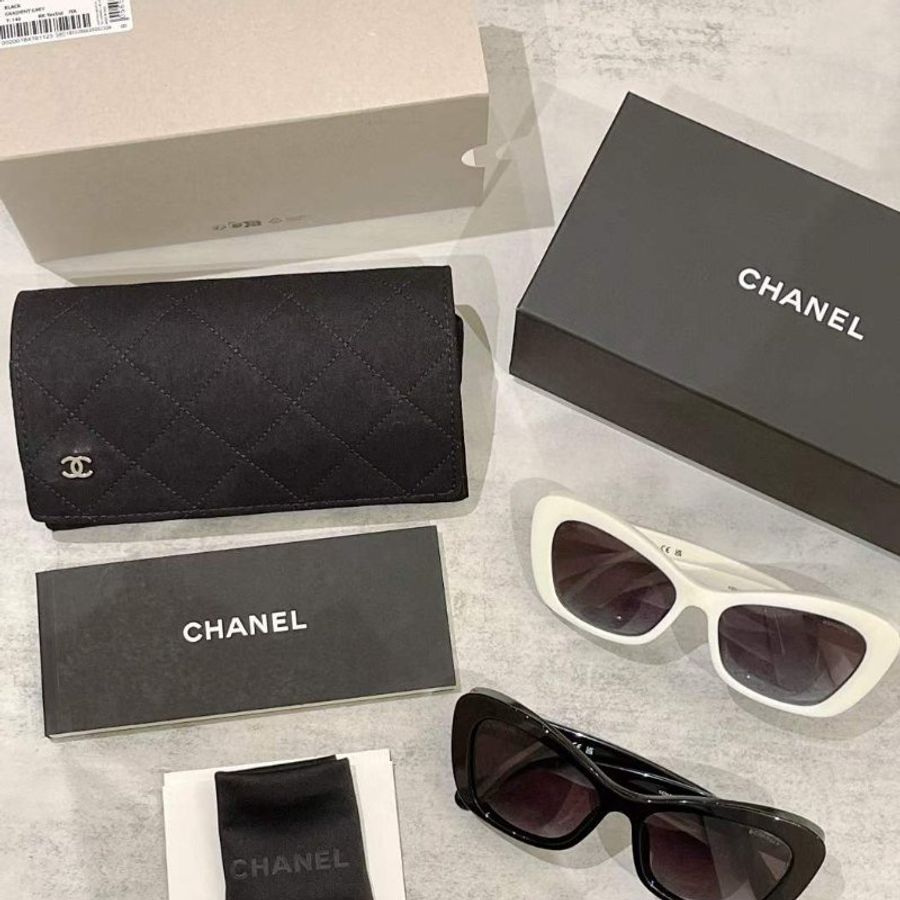 各大明星同款 Chanel 側面珍珠白色 全新-8