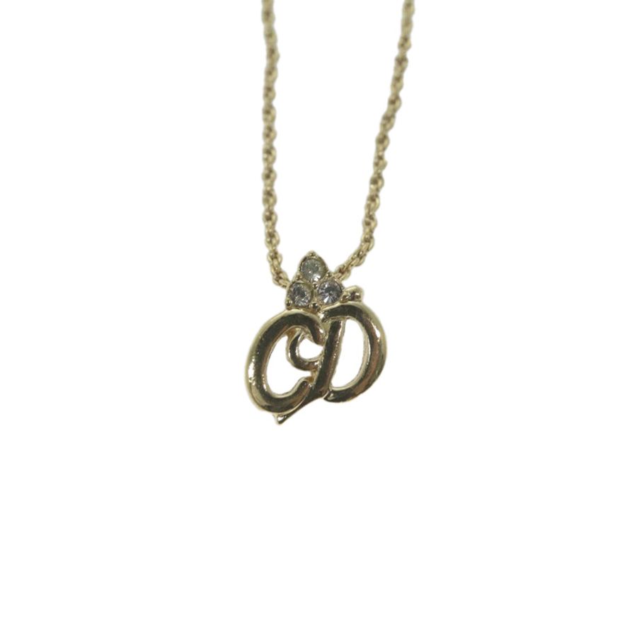 【日本直送】Christian Dior 項鍊 金屬 金 Auth am5774-1