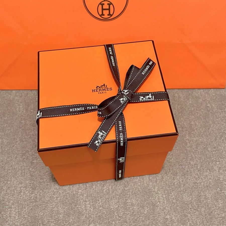 Hermes 馬賽克金色系列 飯碗 一組兩碗-7