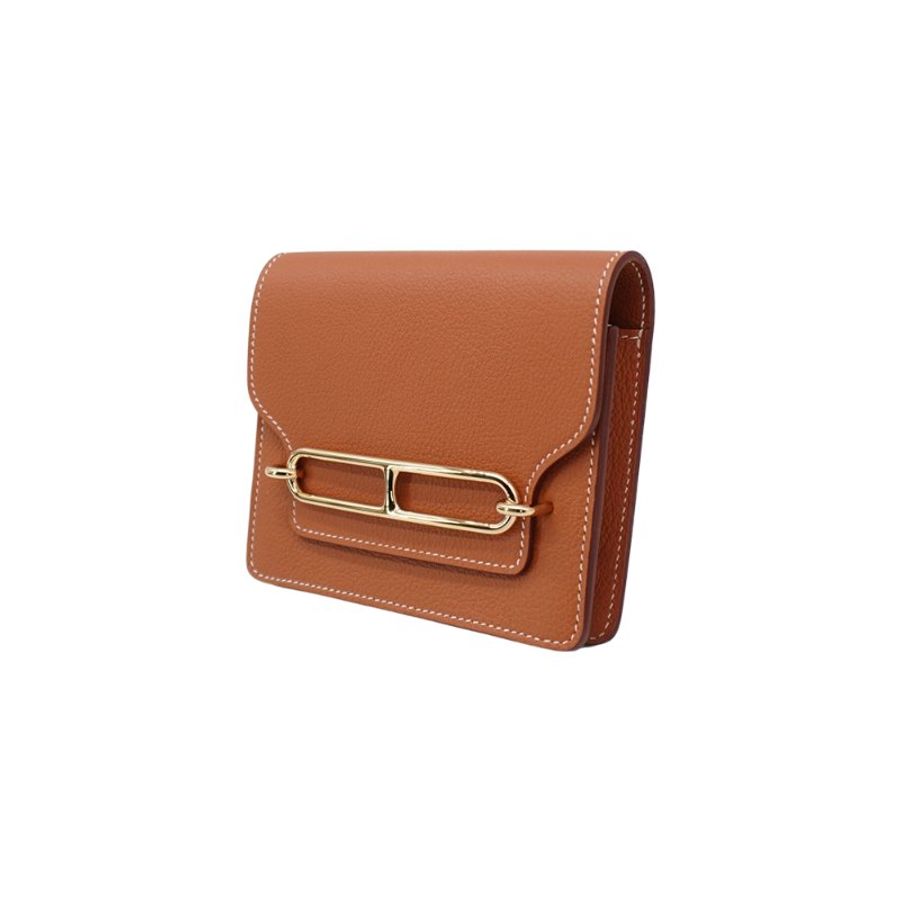 Hermes Roulis slim 錢包/腰包(37Gold)-2