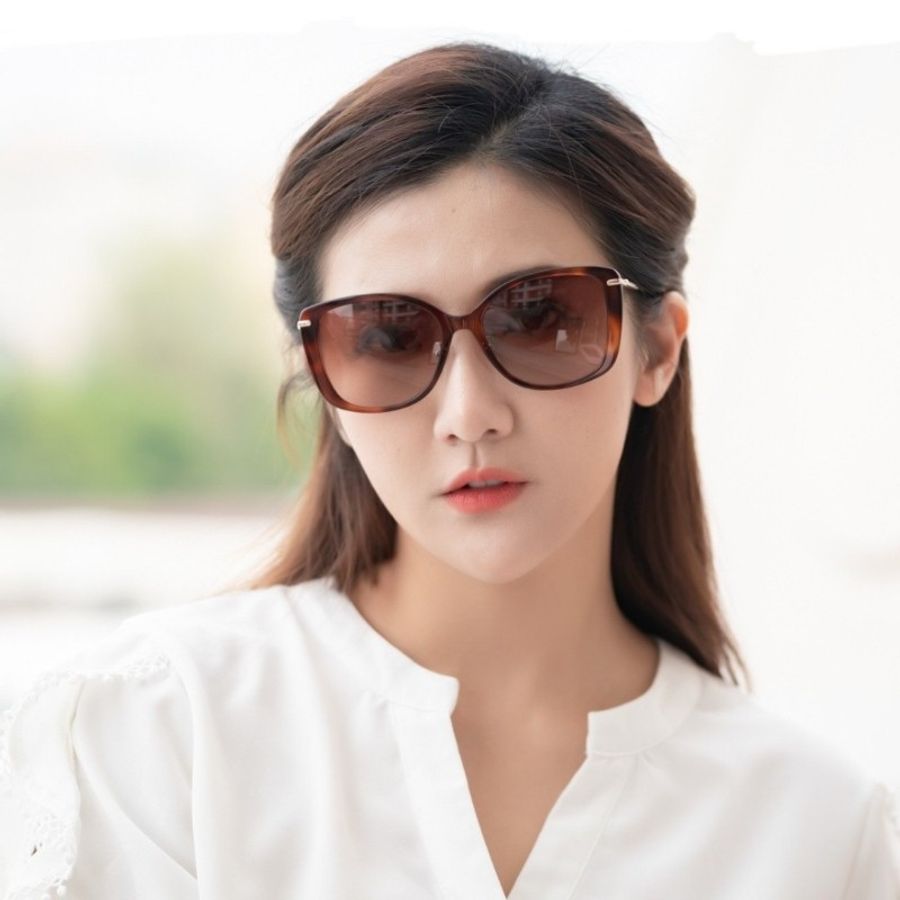 LONGCHAMP 太陽眼鏡(琥珀色)-2