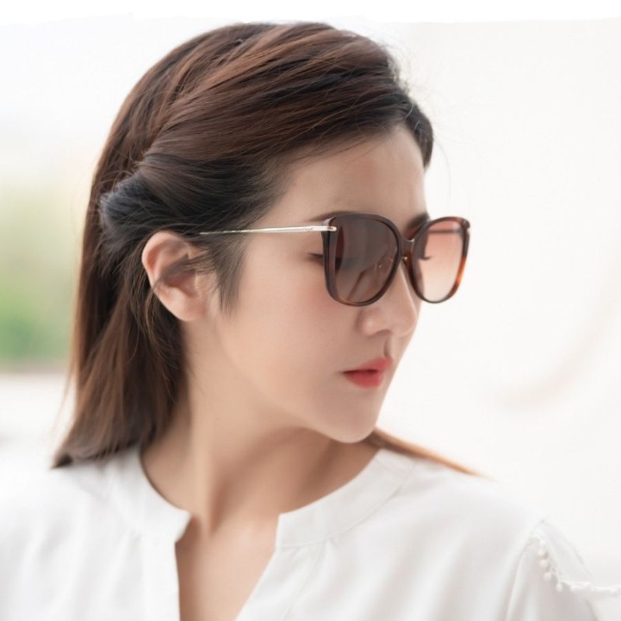 LONGCHAMP 太陽眼鏡(琥珀色)-4