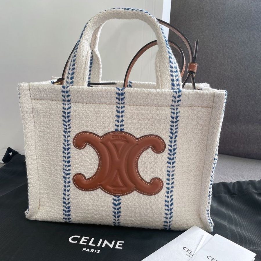 Celine small cabas bag 小款 凱旋門托特包-0