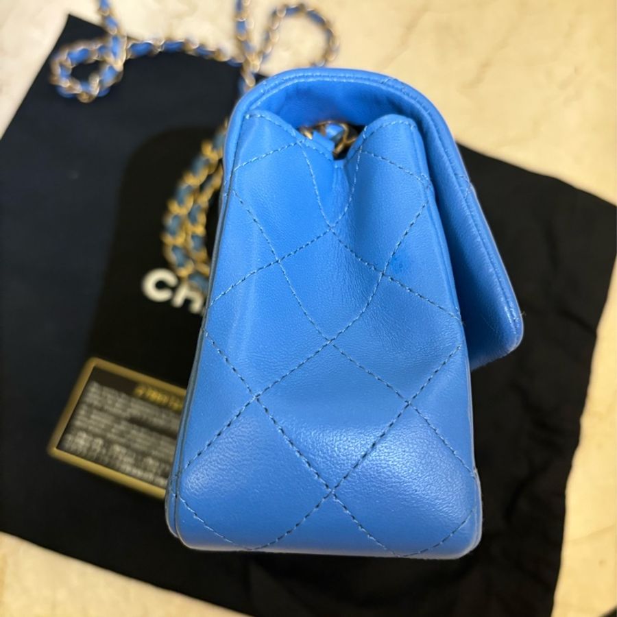 Chanel cf 20 寶藍色-2