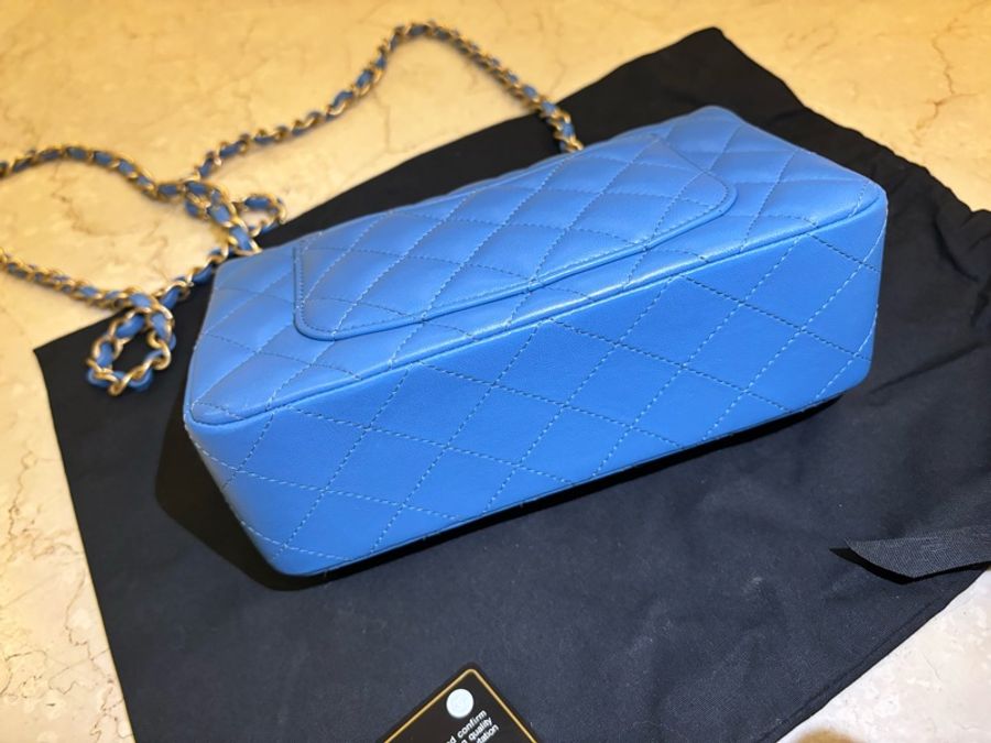 Chanel cf 20 寶藍色-3