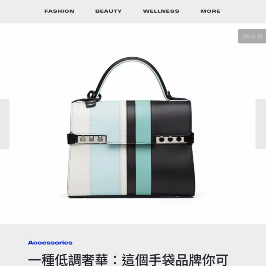 DELVAUX 限量拼色mini包 (可手提 斜背)-0