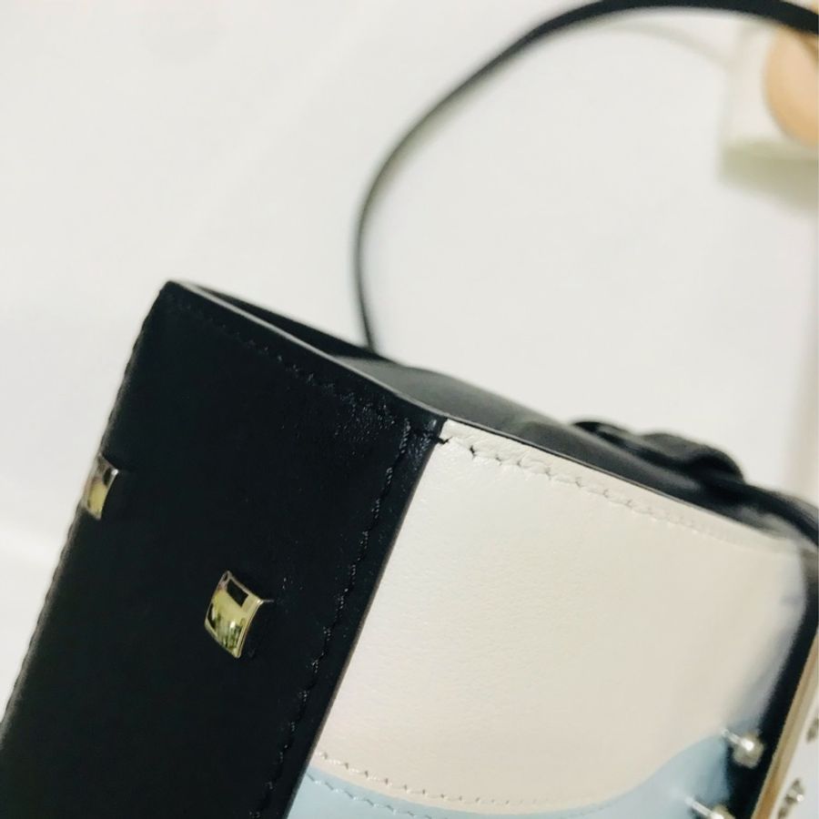DELVAUX 限量拼色mini包 (可手提 斜背)-17