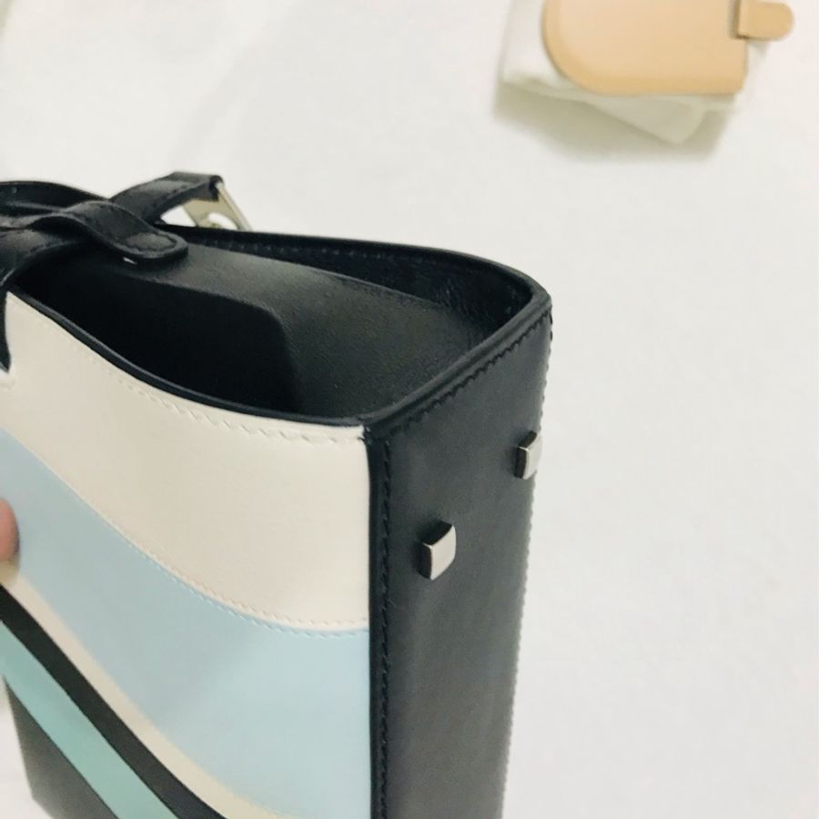 DELVAUX 限量拼色mini包 (可手提 斜背)-19
