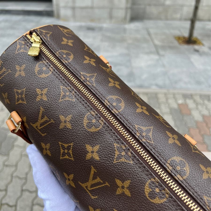【Louis Vuitton】老花26cm圓筒包-15