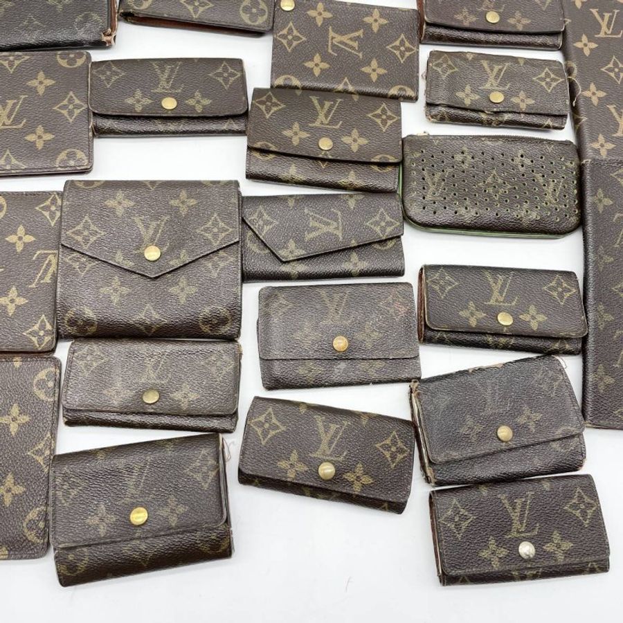 LV路易威登LOUIS VUITTON 超值正品40件/長皮夾折疊皮夾Monogram等-3