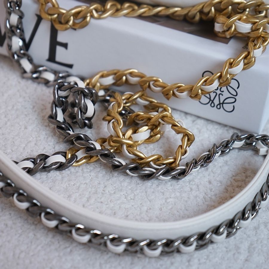 香港門市現貨 Chanel 19 手機包 翻蓋迷你Woc鏈條包 17cm-7