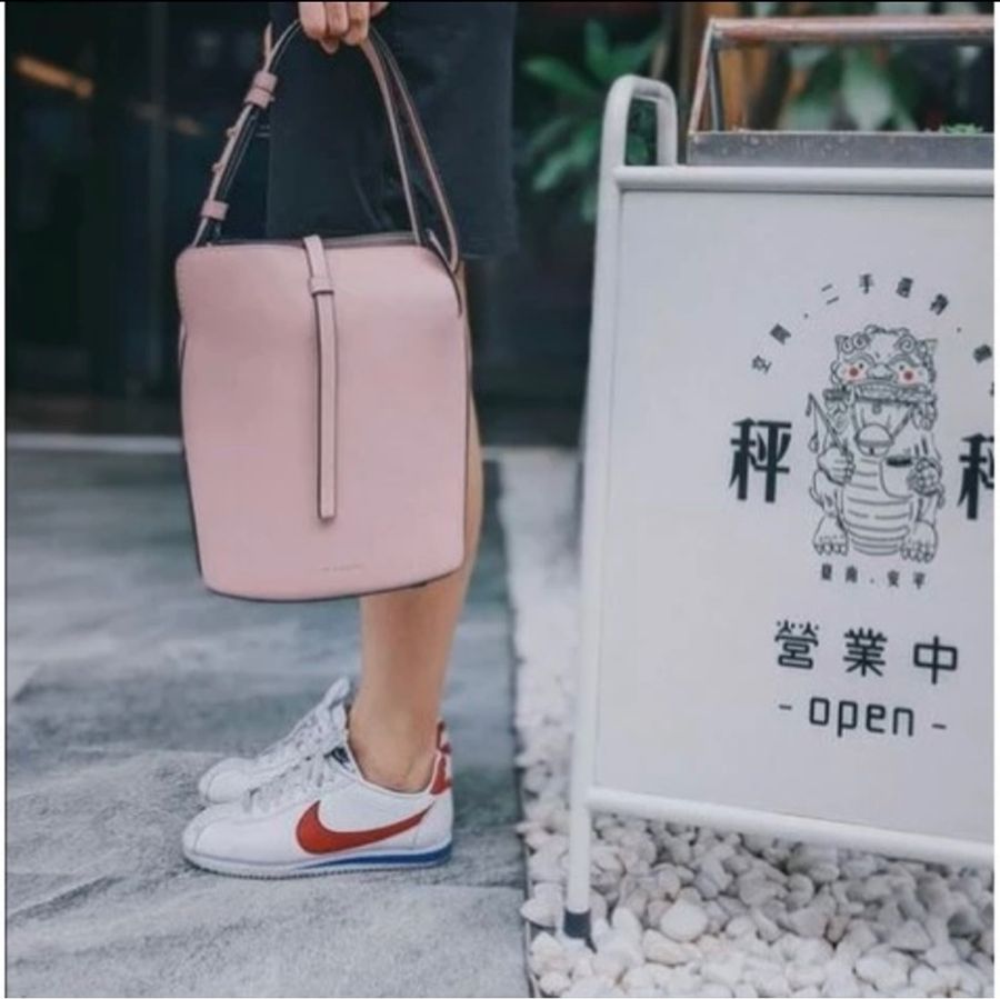 Burberry珊瑚粉肩背/手提包-7