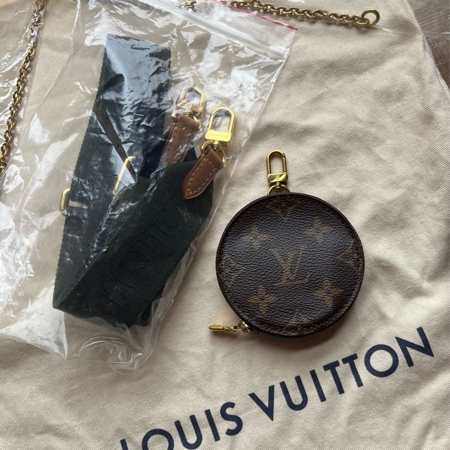 LV經典老花五合一麻將包|送寶格麗BVLGARI 5ml香水|Multi Pochette Accessoires-8