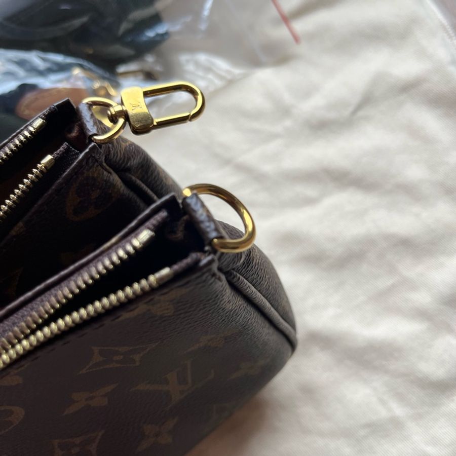 LV經典老花五合一麻將包|送寶格麗BVLGARI 5ml香水|Multi Pochette Accessoires-10