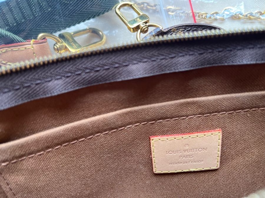 LV經典老花五合一麻將包|送寶格麗BVLGARI 5ml香水|Multi Pochette Accessoires-18