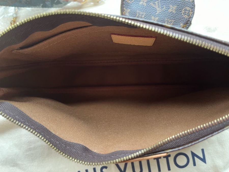 LV經典老花五合一麻將包|送寶格麗BVLGARI 5ml香水|Multi Pochette Accessoires-19