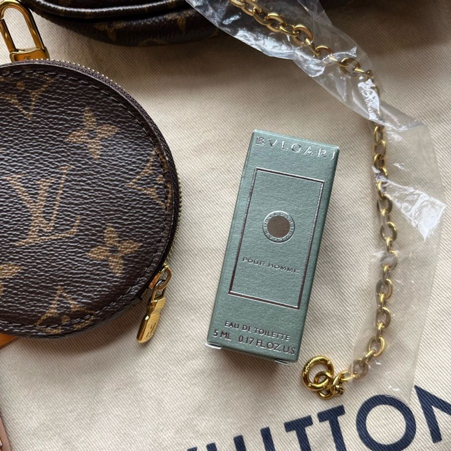 LV經典老花五合一麻將包|送寶格麗BVLGARI 5ml香水|Multi Pochette Accessoires-31