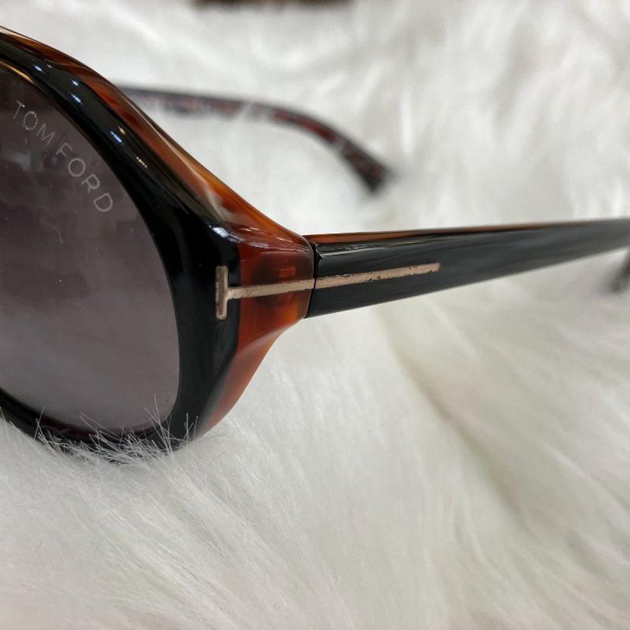 【舊愛新歡】TOMFORD黑咖啡飛行風墨鏡-6