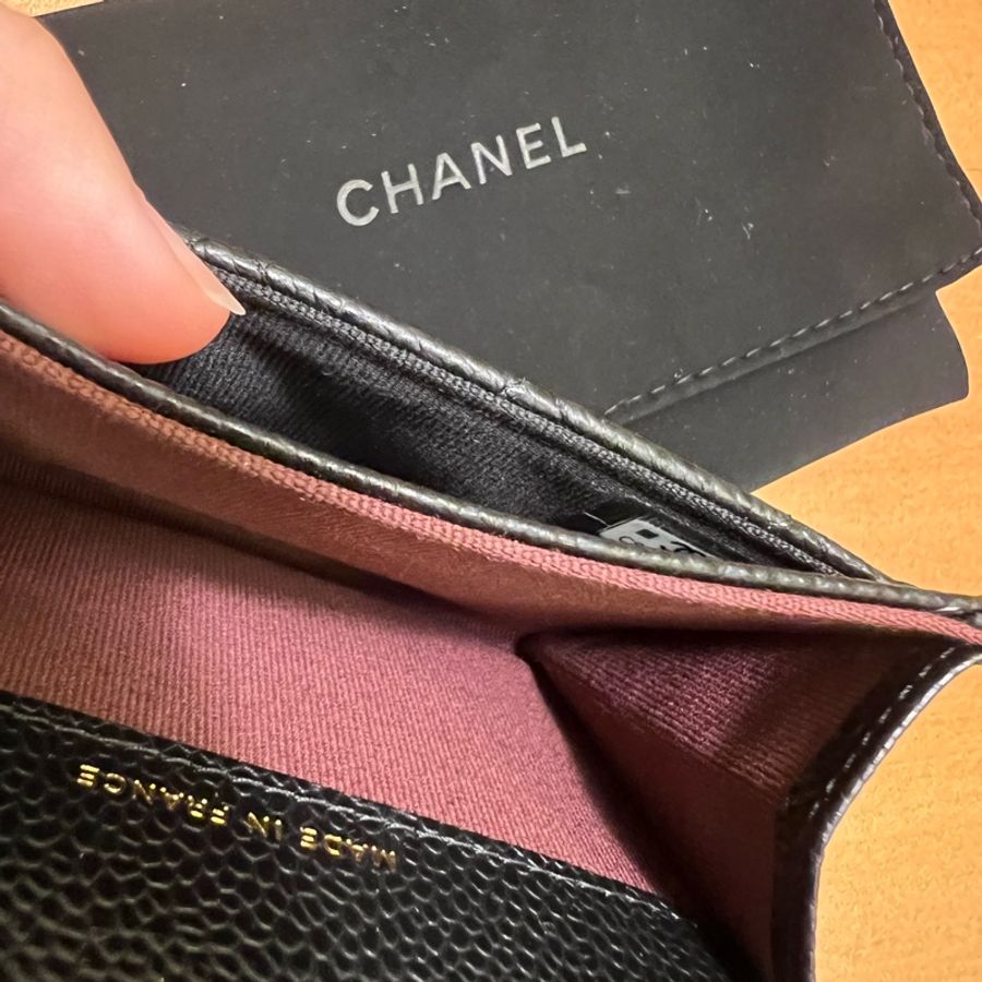 CHANEL 卡夾 金釦-1