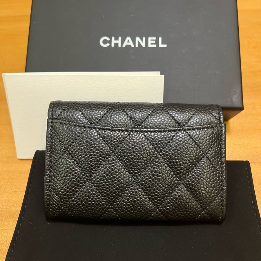 CHANEL 卡夾 金釦-10