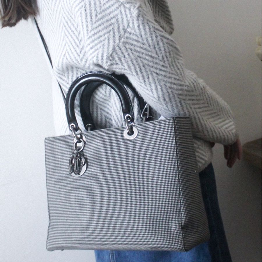 Dior 千鳥格Lady Dior-15