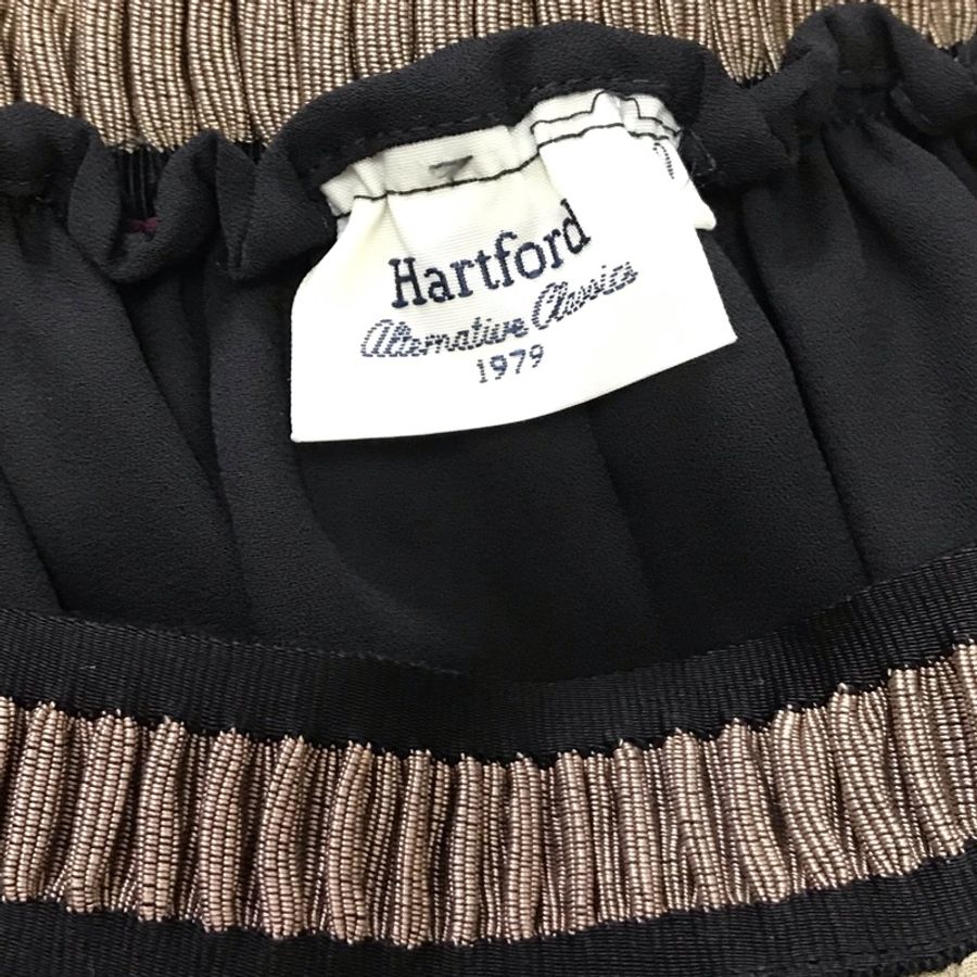 54)Hartford名品人造絲美裙 0號 S-M適穿-3