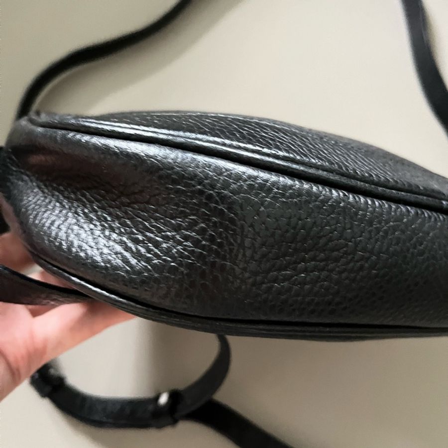 FENDI VINTAGE黑色圓餅包-8