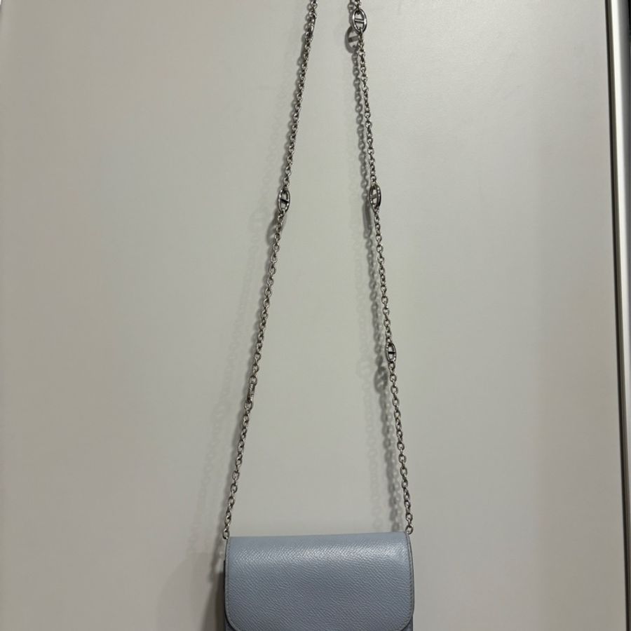 Hermès Constance 康康短夾 銀釦-2