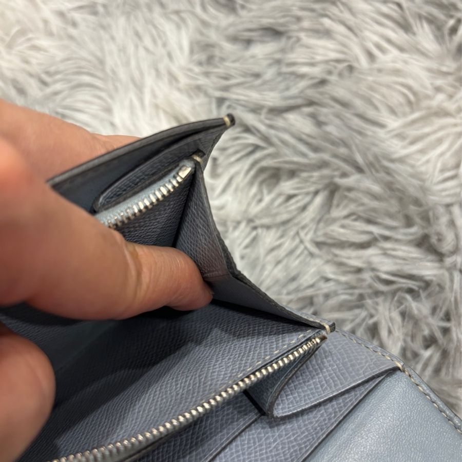 Hermès Constance 康康短夾 銀釦-19