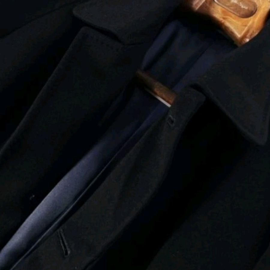 XL和XXL各1件/原價18萬/LANVIN /100%珍稀羊絨長大衣/日本二手-7
