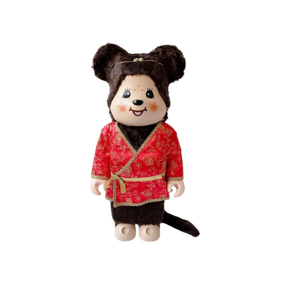 展示品 Medicom Toy Bearbrick 庫柏力克熊 Monchhichi 蒙奇奇孫悟空 1000%-0