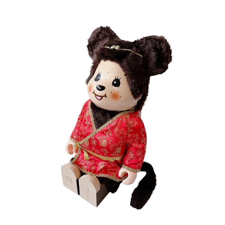 展示品 Medicom Toy Bearbrick 庫柏力克熊 Monchhichi 蒙奇奇孫悟空 1000%-3