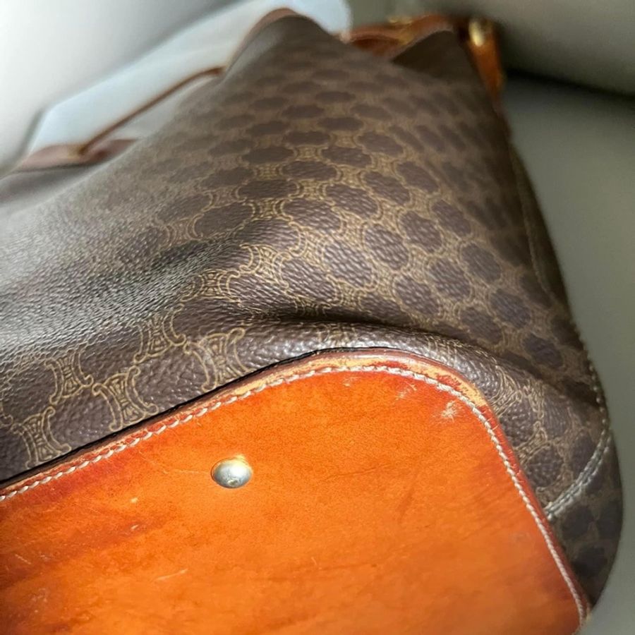 Celine Vintage 經典老花水桶包-13